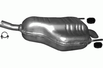 16 V 1.8i 16 V Kombi 85//103kw accessoires de montage échappement Complet Opel Astra H 1.6i