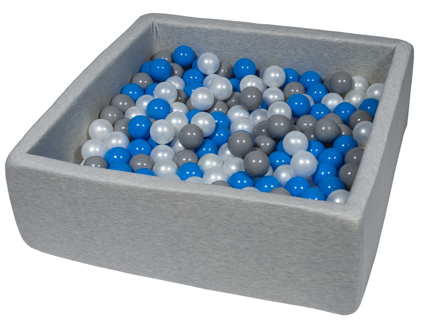 Soft Jersey Baby Kids Children Ball Pit with 300 balls, Gift, 90x90 cm - Picture 18 of 23