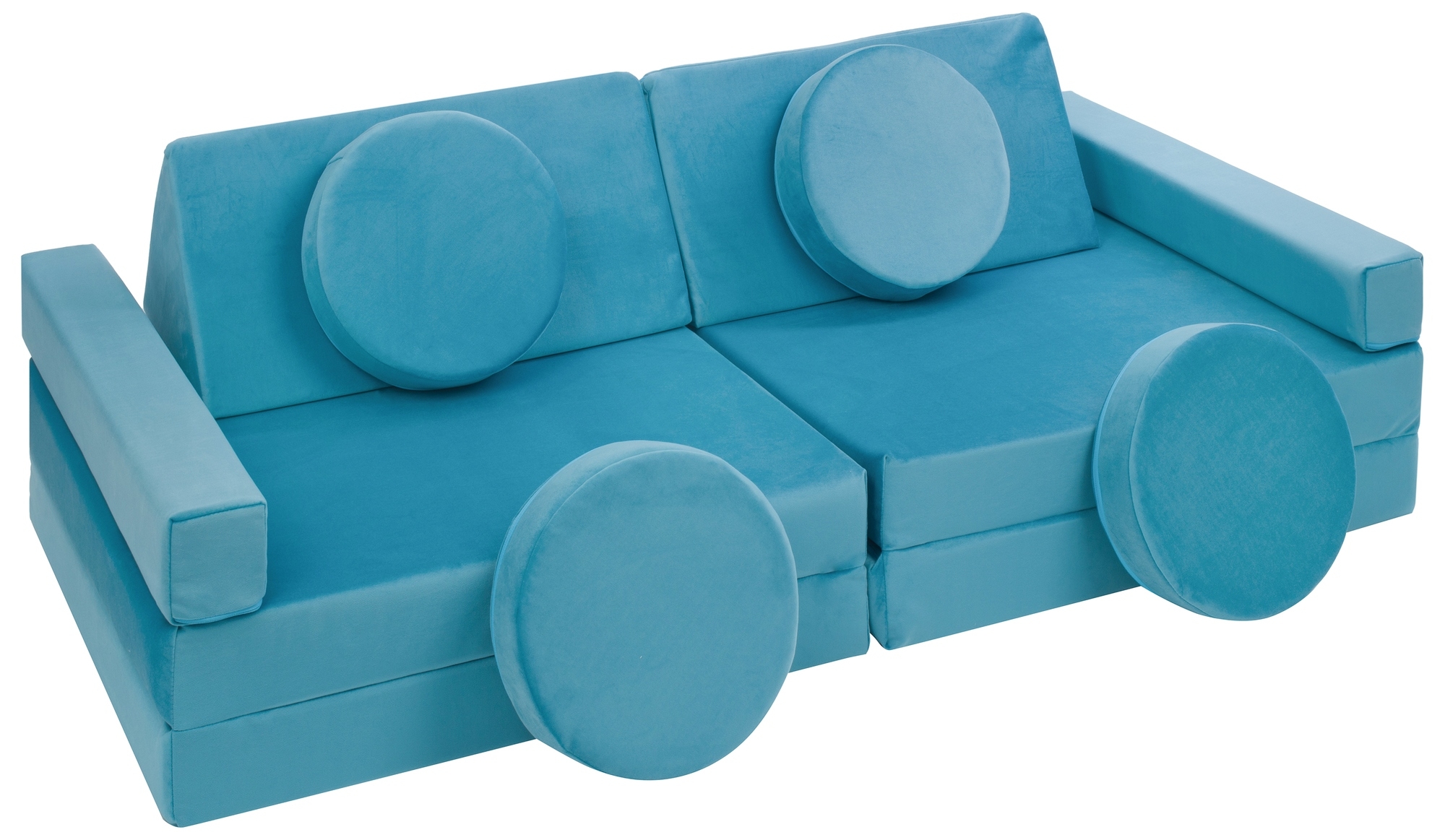 Spielsofa Modulsofa Spielmöbel modulares Kindersofa Familienmöbel Bausteine-Set - Bild 22 von 48