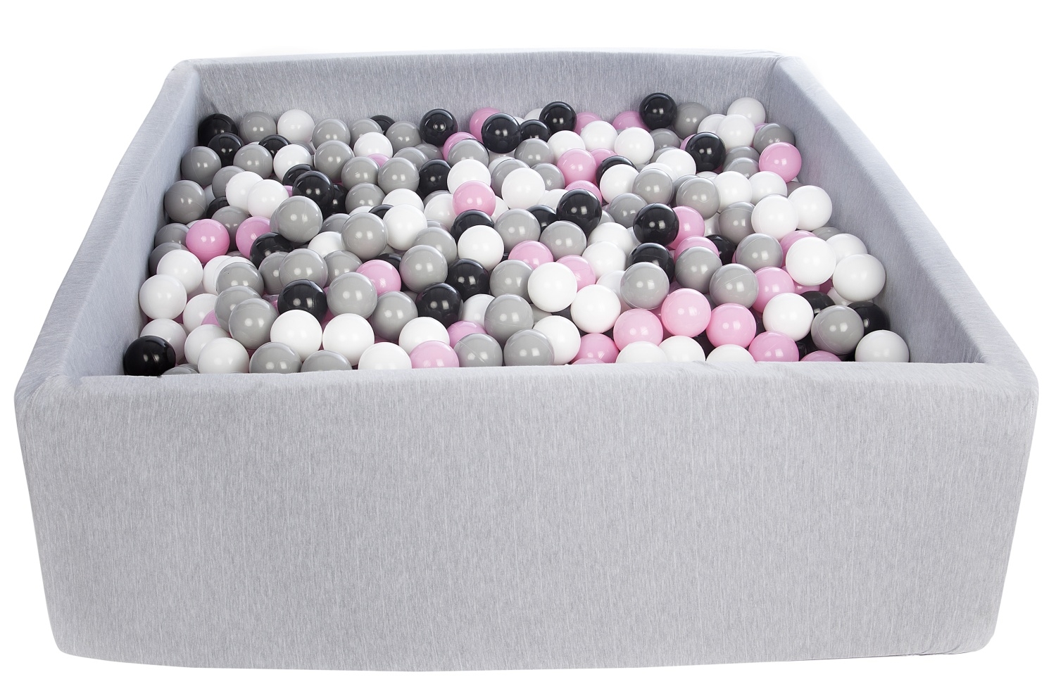 Soft Jersey Baby Kids Children Ball Pit with 1200 balls, Gift, 120x120 cm - Picture 8 of 13