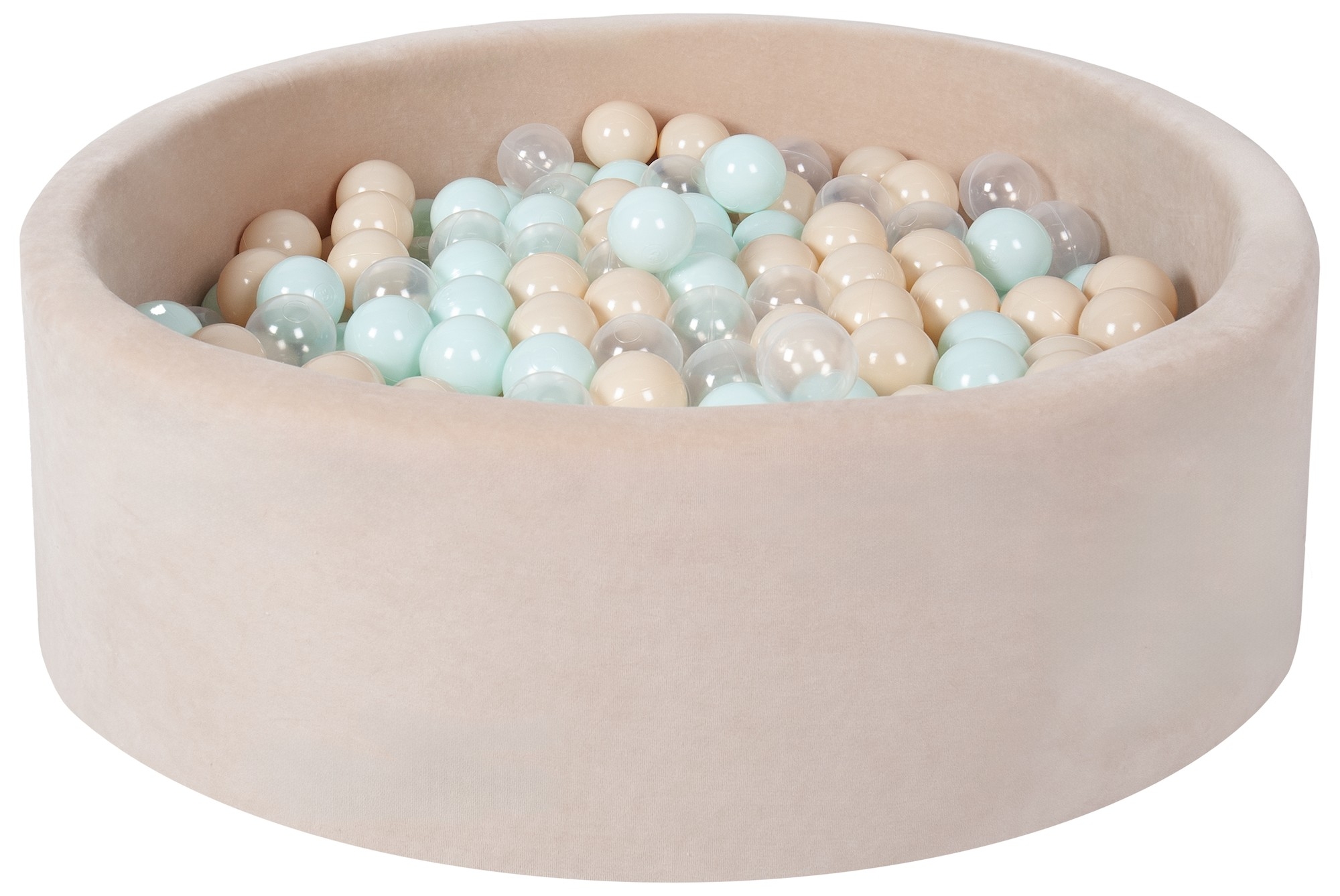 Piscina infantil de bolas para niños, 300 piezas, terciopelo