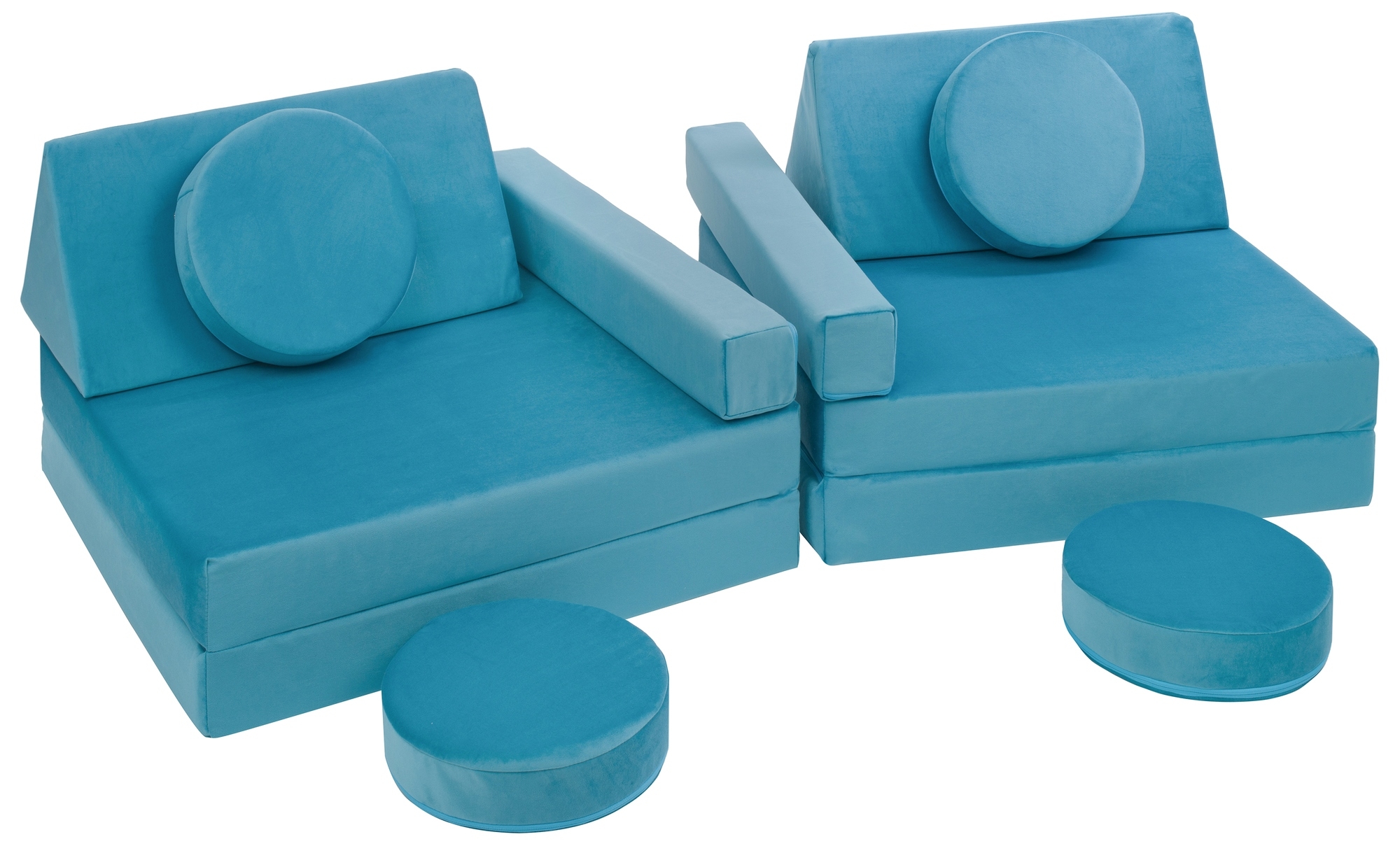 Spielsofa Modulsofa Spielmöbel modulares Kindersofa Familienmöbel Bausteine-Set - Bild 23 von 48